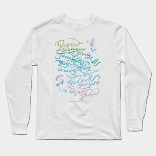 Rejoice Always - 1 Thessalonians 5:16~18 Long Sleeve T-Shirt